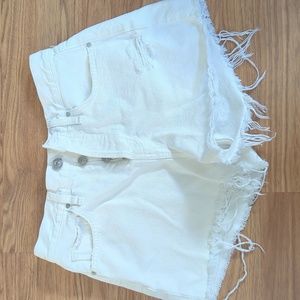 Hudson jean shorts Lorri Shorts Size 26 white
